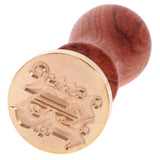 Maxbell Initial Alphabet Letter R Wax Seal Stamp for Envelope Manuscript Card Crafts