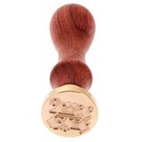 Maxbell Initial Alphabet Letter R Wax Seal Stamp for Envelope Manuscript Card Crafts
