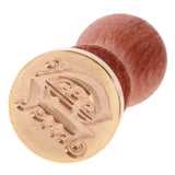 Maxbell Initial Alphabet Letter V Wax Seal Stamp for Envelope Manuscript Card Crafts