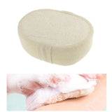 Maxbell Natural Luffa Loofah Loofa Sponge Oval Scrubber Brush Bath Shower Body Face Skin Exfoliating Washing Pad