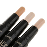 Maxbell 6 Colors Dual Ends Face Foundation Makeup Contour Concealer Highlight Sticks Powder Cream Blemish Dark Eye Circle Pen Set