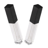 Maxbell 2 Pieces Protable Clear Empty Lipstick Lip Oil Lip Gloss Tubes Lip Balm Bottles 8ML