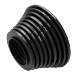 Maxbell 9pcs Step Up + 9pcs Step Down Ring Filter Stepping Adapter 37-82mm 82-37mm