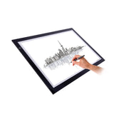 Maxbell A4L LED Light Pad Lighting Boxes Tracing Copy Board Animation Drawing Panel