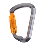 Maxbell 25KN / 6720 LB Professional Carabiner Auto/Twist/Self Locking D Ring Rock Climbing Karabiner Hook Keychain Outdoor Sport Too