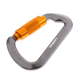 Maxbell 25KN / 6720 LB Professional Carabiner Auto/Twist/Self Locking D Ring Rock Climbing Karabiner Hook Keychain Outdoor Sport Too