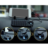 Maxbell Car Charger Phone Holder Non-Slip Silicone Pad Mount Bracket for Android iOS