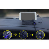 Maxbell Car Charger Phone Holder Non-Slip Silicone Pad Mount Bracket for Android iOS