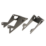 Maxbell Steel A Pillar Jack Hood Mount Brackets Kit for Jeep Wrangler GMC Chevy