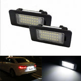 Maxbell LED License Plate Light 24-SMD Day White for Audi A4 A5 Q5 S5 TT 2008-2013