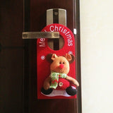 Maxbell MERRY CHRISTMAS Home Door Wall Hanging Deco Reindeer Shabby Chic Ornament