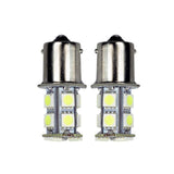 Maxbell Pack of 10 White 1156 BA15S 13-SMD 5050 LED Light Turn Signal Backup Reverse Bulbs