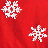 Maxbell Christmas Santa Red Hat Snowflake Decal Chair Cover Dinner Table Decor Gift