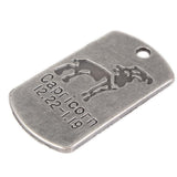 Maxbell 10x Square Capricorn Pendant Horoscope Zodiac Sign Charm Jewelry DIY Making