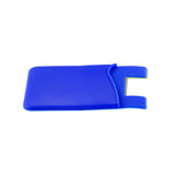 Maxbell Silicone Wallet Credit ID Card Adhesive Holder Case for Smart Phone Blue