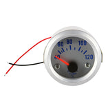 Maxbell Universal 52mm Blue LED Round Auto Car Water Temperature Meter Gauge