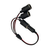 Maxbell Generic 1 to 3 Socket Car Cigarette Lighter Charger Splitter DC Power Adapter Max.10A