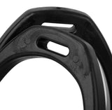 Maxbell 1 Pair Safety Plastic Stirrups Horse Riding Equestrian Black Rubber Treads