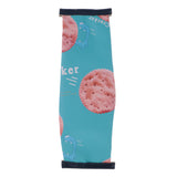 Maxbell Creative Cute Cookie Nut Macaroon Pattern Pencil Pen Case Makeup Bag Zipper Pouch Stationery  for Boys Girls Adult School Apply