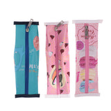 Maxbell Creative Cute Cookie Nut Macaroon Pattern Pencil Pen Case Makeup Bag Zipper Pouch Stationery  for Boys Girls Adult School Apply