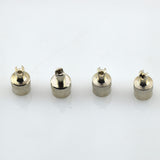 Maxbell 4 Pieces Motorcyle Car Slotted Head Valve Stem Caps with Core Remover Tool