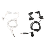 Maxbell 3.5mm In-Ear Sport Waterproof Swimming Diving Swivel Clip Earbud Earphone Headset Stereo Headphones Kit For MP3 MP4 iPod Player  White