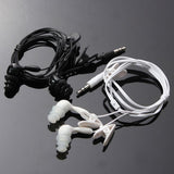 Maxbell 3.5mm In-Ear Sport Waterproof Swimming Diving Swivel Clip Earbud Earphone Headset Stereo Headphones Kit For MP3 MP4 iPod Player  White