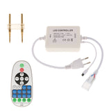 Maxbell 23-Key LED RF Remote Controller for Single Color Strip Light 220V -EU Plug