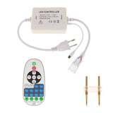 Maxbell 23-Key LED RF Remote Controller for Single Color Strip Light 220V -EU Plug