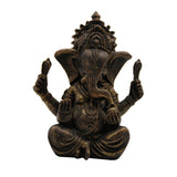 Maxbell Handmade Resin Ganesha Buddha Elephant Statue Sculpture Figurine Home Decor Ornaments