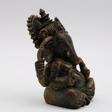 Maxbell Handmade Resin Ganesha Buddha Elephant Statue Sculpture Figurine Home Decor Ornaments