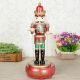 Maxbell Wooden Nutcracker Drummer Music Box