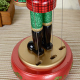 Maxbell Wooden Nutcracker Drummer Music Box