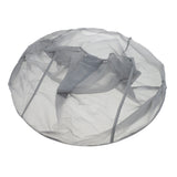 Maxbell Pro Salon Barber Gown Cloth Hair Cutting Cloak Home Hairdressing Cape Gray