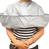 Maxbell Pro Salon Barber Gown Cloth Hair Cutting Cloak Home Hairdressing Cape Gray