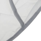 Maxbell Pro Salon Barber Gown Cloth Hair Cutting Cloak Home Hairdressing Cape Gray