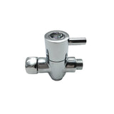 Maxbell Home Bathroom 3 ways T-adapter Valve Diverter for Handheld Shower Head Bidet G3/8'' G1/2''