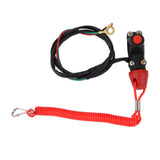 Maxbell Universal Engine Stop Kill Tether Switch Lanyard for ATV Racing Emergency