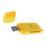 Maxbell 2-in-1 USB 2.0 OTG Multi Memory Card Reader for MicroSD SD SDHC SDXC Yellow