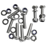 Maxbell 8 Pieces Durable Stainless Steel Kayak Canoe Boat Screws Bolt Nuts Hardware Kit M6