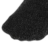 Maxbell Cotton Socks Non Slip Low Cut Yoga Socks Barre Socks for Yoga Pilates Black