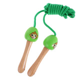 Maxbell Kids Animal Wooden Handled Jump Rope Skipping Rope Exercise Outdoor Indoor