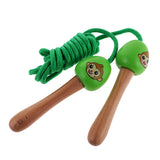 Maxbell Kids Animal Wooden Handled Jump Rope Skipping Rope Exercise Outdoor Indoor