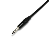 Maxbell Male to Female XLR to 6.35mm Female Stereo Jack 3 Pin XLR Mic Cable Cord 1ft