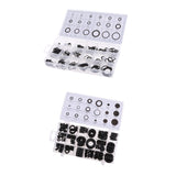 Maxbell 225Pieces Rubber O Ring Seal Plumbing Garage Set Kit 18 Sizes Assortment