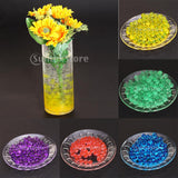 Maxbell 20 Bag Crystal Mud Soil Magic Water Beads Marbles Home Decoration Vase Flower Planting Charms Wedding Decor Beads Yellow