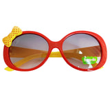 Maxbell Kids Cute Fashion Bowknot Decoration Fun Sunglasses Gift Red Frame