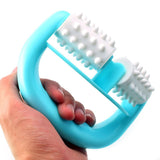 Maxbell Blue Travel Massage Roller for Legs Arms Fat Control Blood Circulation Muscle Relaxation