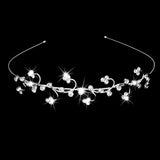 Maxbell Crystal Rhinestone Children Flower Girl Kids Tiara Headband Wedding Party Prom