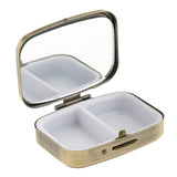 Maxbell Travel Portable Vitamin Organizer Medicine Tablet Box Trinket Storage Case